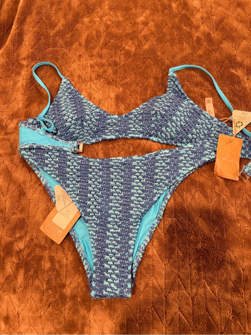 Women bikini  berlook crochet Swimsuit